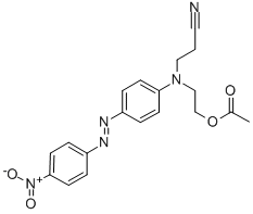 4-(4-NITROPHENYLAZO)-N-(2-CYANOETHYL)-N-(2-ACETOXYETHYL)ANILINE CAS#: 6657-36-9