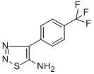 4-[4-(TRIFLUOROMETHYL)PHENYL]-1,2,3-THIADIAZOL-5-AMINE CAS#: 423769-76-0