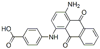 4-[(4-amino-9,10-dihydro-9,10-dioxo-1-anthryl)amino]benzoic acid CAS#: 58473-41-9