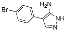 4-(4-bromophenyl)-1H-pyrazol-5-amine CAS#: 57999-08-3