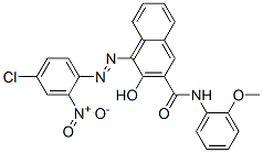 4-[(4-chloro-2-nitrophenyl)azo]-3-hydroxy-N-(2-methoxyphenyl)naphthalene-2-carboxamide CAS#: 6410-39-5