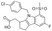 4-[(4-chlorophenyl)Methyl]-7-fluoro-1,2,3,4-tetrahydro-5-(Methylsulfonyl)-Cyclopent[b]indole-3-acetic acid CAS#: 571170-81-5