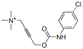 4-(4-chlorophenylcarbamoyloxy)-2-butynyl-trimethylammonium CAS#: 57302-66-6