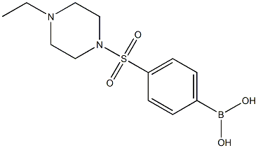 4-(4-ethylpiperazin-1-ylsulfonyl)phenylboronic acid CAS#: 486422-70-2