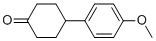 4-(4-methoxyphenyl)cyclohexanone CAS#: 5309-16-0