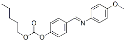 [4-[(4-methoxyphenyl)iminomethyl]phenyl] pentyl carbonate CAS#: 50261-16-0