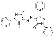 4-[(4,5-Dihydro-3-methyl-5-oxo-1-phenyl-1H-pyrazol-4-yl)azo]-2,4-dihydro-2,5-diphenyl-3H-pyrazol-3-one CAS#: 56666-63-8