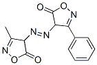 4-[(4,5-Dihydro-3-methyl-5-oxoisoxazol-4-yl)azo]-3-phenylisoxazol-5(4H)-one CAS#: 56666-65-0