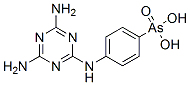[4-[(4,6-diamino-1,3,5-triazin-2-yl)amino]phenyl]arsonic acid CAS#: 5806-89-3