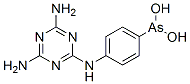 [4-[(4,6-diamino-1,3,5-triazin-2-yl)amino]phenyl]arsonous acid CAS#: 5425-22-9