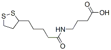 4-[[5-(1,2-Dithiolan-3-yl)-1-oxopentyl]amino]butanoic acid CAS#: 59547-52-3