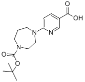 4-(5-CARBOXY-PYRIDIN-2-YL)-[1,4]DIAZEPANE-1-CARBOXYLIC ACID TERT-BUTYL ESTER CAS#: 502133-50-8