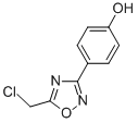4-(5-CHLOROMETHYL-[1,2,4]OXADIAZOL-3-YL)-PHENOL CAS#: 5509-32-0