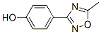 4-(5-METHYL-1,2,4-OXADIAZOL-3-YL)PHENOL CAS#: 49787-02-2