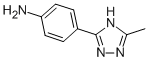 4-(5-METHYL-4H-[1,2,4]TRIAZOL-3-YL)-PHENYLAMINE CAS#: 518065-43-5
