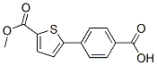 4-(5-(Methoxycarbonyl)thiophen-2-yl)benzoic acid CAS#: 597565-50-9