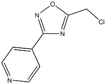 4-[5-(chloromethyl)-1,2,4-oxadiazol-3-yl]pyridine CAS#: 50737-35-4