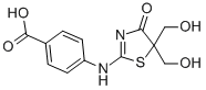 4-(5,5-BIS-HYDROXYMETHYL-4-OXO-4,5-DIHYDRO-THIAZOL-2-YLAMINO)-BENZOIC ACID CAS#: 436088-78-7