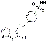 4-([(6-CHLOROIMIDAZO[2,1-B][1,3]THIAZOL-5-YL)METHYLENE]AMINO)BENZENESULFONAMIDE CAS#: 477851-56-2