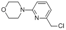 4-[6-(CHLOROMETHYL)PYRIDIN-2-YL]MORPHOLINE CAS#: 405103-66-4