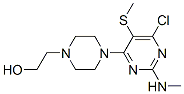 4-[6-Chloro-2-(methylamino)-5-(methylthio)-4-pyrimidinyl]-1-piperazineethanol CAS#: 55477-27-5