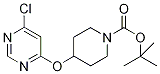 4-(6-Chloro-pyriMidin-4-yloxy)-piperidine-1-carboxylic acid tert-butyl ester, 98+% C14H20ClN3O3, 分子量 313.78 CAS#: 442199-19-1