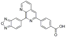 4-(8-(benzo[c][1,2,5]oxadiazol-5-yl)-1,7-naphthyridin-6-yl)benzoic acid CAS#: 426268-06-6