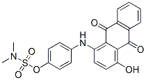 4-[(9,10-dihydro-4-hydroxy-9,10-dioxo-1-anthryl)amino]phenyl dimethylsulphamate CAS#: 6648-62-0
