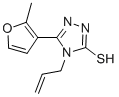 4-ALLYL-5-(2-METHYL-3-FURYL)-4H-1,2,4-TRIAZOLE-3-THIOL CAS#: 522597-61-1
