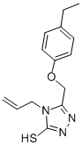 4-ALLYL-5-(4-ETHYL-PHENOXYMETHYL)-4H-[1,2,4]TRIAZOLE-3-THIOL CAS#: 522606-41-3
