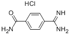 4-AMIDINOBENZAMIDE HYDROCHLORIDE CAS#: 54050-86-1