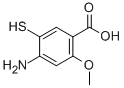 4-AMINO-2-METHOXY-5-MERCAPTOBENZOIC ACID CAS#: 59168-57-9