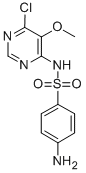 4-AMINO-N-(6-CHLORO-5-METHOXY-4-PYRIMIDINYL)BENZENESULFONAMIDE CAS#: 5018-23-5