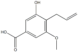 4-Allyl-3-hydroxy-5-Methoxybenzoic acid CAS#: 55703-71-4