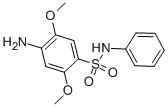 4-Amino-2,5-dimethoxy-N-phenylbenzenesulphonamide CAS#: 52298-44-9