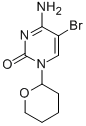 4-Amino-5-bromo-1-(tetrahydro-2H-pyran-2-yl)pyrimidin-2(1H)-one CAS#: 5580-94-9