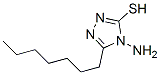 4-Amino-5-heptyl-3-mercapto-1,2,4-triazole CAS#: 56240-89-2