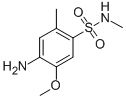 4-Amino-5-methoxy-2-methylbenzenesulfon-N-methylamide CAS#: 49564-57-0