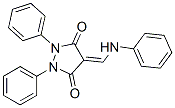 4-(Anilinomethylene)-1,2-diphenylpyrazolidine-3,5-dione CAS#: 6139-73-7