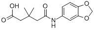 4-(BENZO[1,3]DIOXOL-5-YLCARBAMOYL)-3,3-DIMETHYL-BUTYRIC ACID CAS#: 436088-57-2