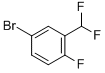 4-BROMO-2-DIFLUOROMETHYL-1-FLUOROBENZENE CAS#: 445303-69-5