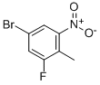 4-BROMO-2-FLUORO-6-NITROTOLUENE CAS#: 502496-34-6