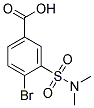 4-BROMO-3-[(DIMETHYLAMINO)SULFONYL]BENZOIC ACID CAS#: 473477-03-1
