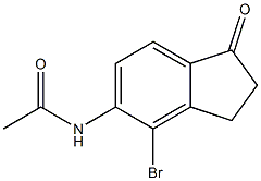 4-BROMO-5-ACETAMIDOINDANONE CAS#: 429682-68-8