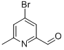 4-BROMO-6-METHYL-PYRIDINE-2-CARBALDEHYDE CAS#: 448906-71-6