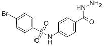 4-BROMO-N-(4-HYDRAZINOCARBONYL-PHENYL)-BENZENESULFONAMIDE CAS#: 59256-25-6
