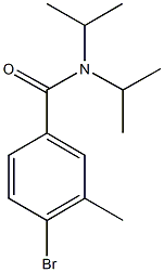 4-BROMO-N,N-DIISOPROPYL-3-METHYLBENZAMIDE CAS#: 52010-31-8