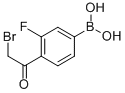 4-BROMOACETYL-3-FLUOROPHENYLBORONIC ACID CAS#: 481725-36-4