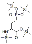 4-[Bis(trimethylsiloxy)phosphinyl]-2-[(trimethylsilyl)amino]butanoic acid trimethylsilyl ester CAS#: 56196-75-9