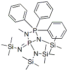 4-[Bis(trimethylsilyl)amino]-2,2,4,4-tetrahydro-1-methyl-2,2,2-triphenyl-3-(trimethylsilyl)-4-[(trimethylsilyl)imino]-1,3,2,4-diazadiphosphetidine CAS#: 57016-88-3
